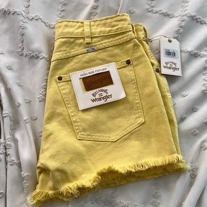 BILLABONG X WRANGLER jean shorts